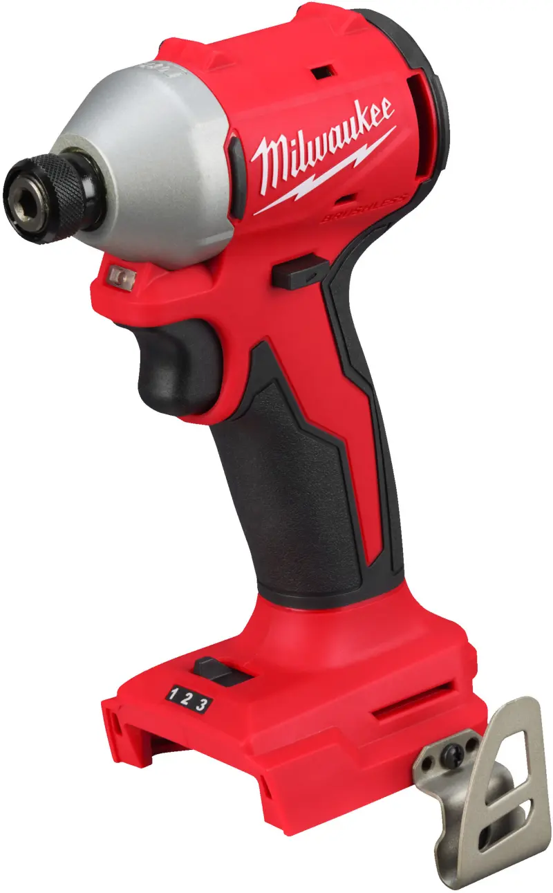 Aku 1/4" HEX rázový šroubovák/utahovák Milwaukee M18 BLIDR-0X, 190 Nm, beu aku, s kufrem, 4933492842